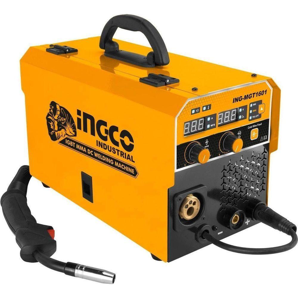 Ingco ING-MGT1601 Inverter MAG/MIG/MMA/TIG LIFT Welding Machine - KHM Megatools Corp. Ingco ING-MGT1601 Inverter MAG/MIG/MMA/TIG LIFT Welding Machine - KHM Megatools Corp.